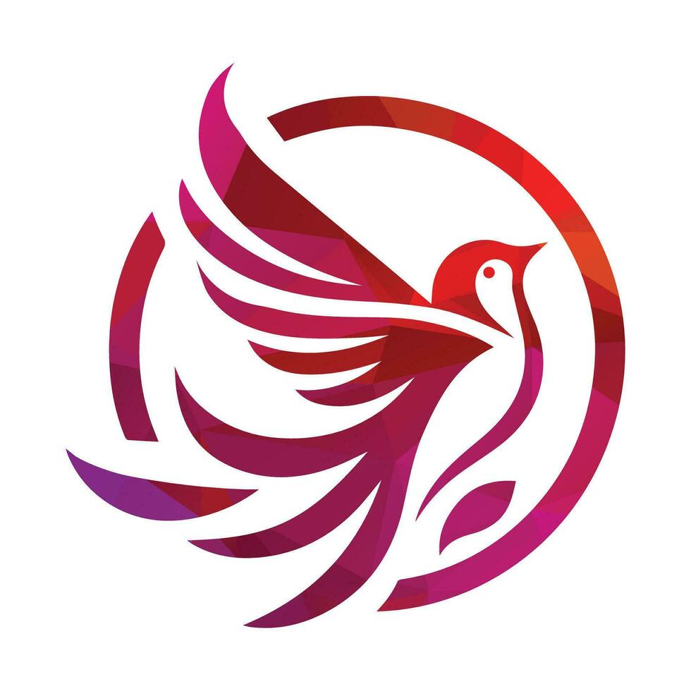 fågel logotyp design vektor illustration