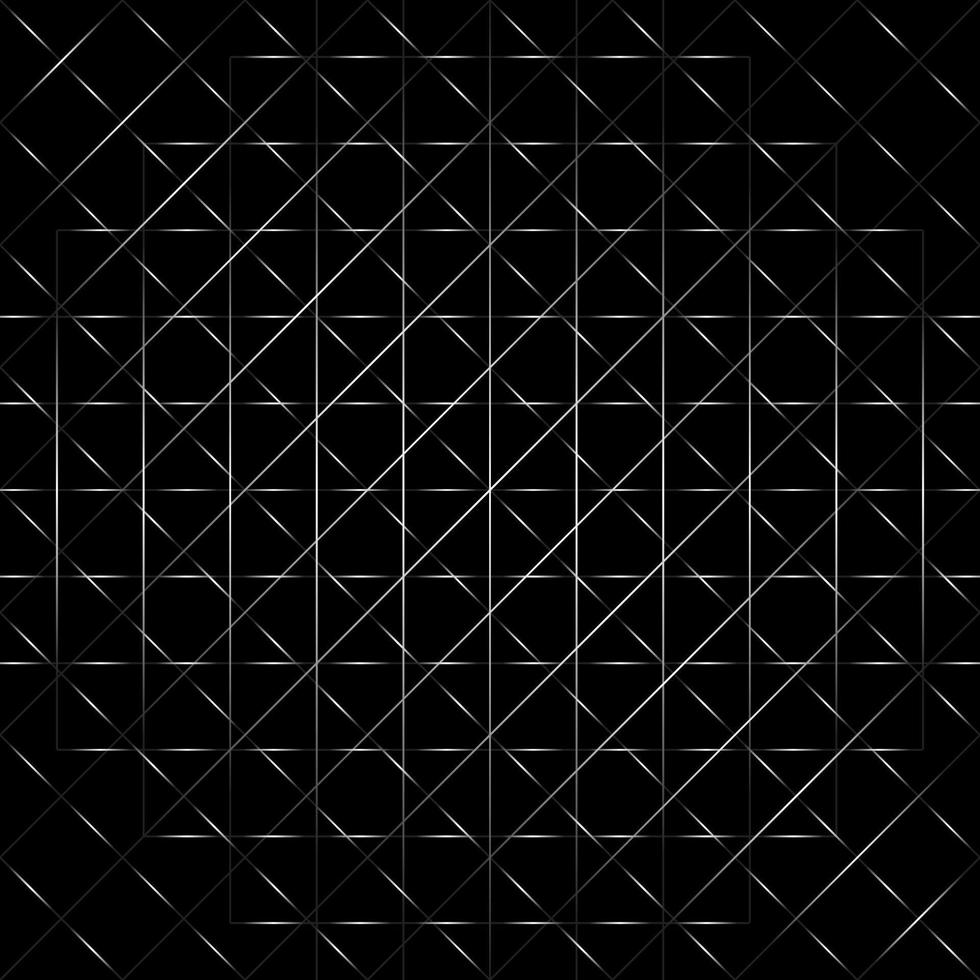 abstrakter schwarzer Hintergrund mit diagonalen Linien, Gradientenvektor Retro-Linienmuster-Design. monochrome Grafik. - Vektor-Illustration vektor