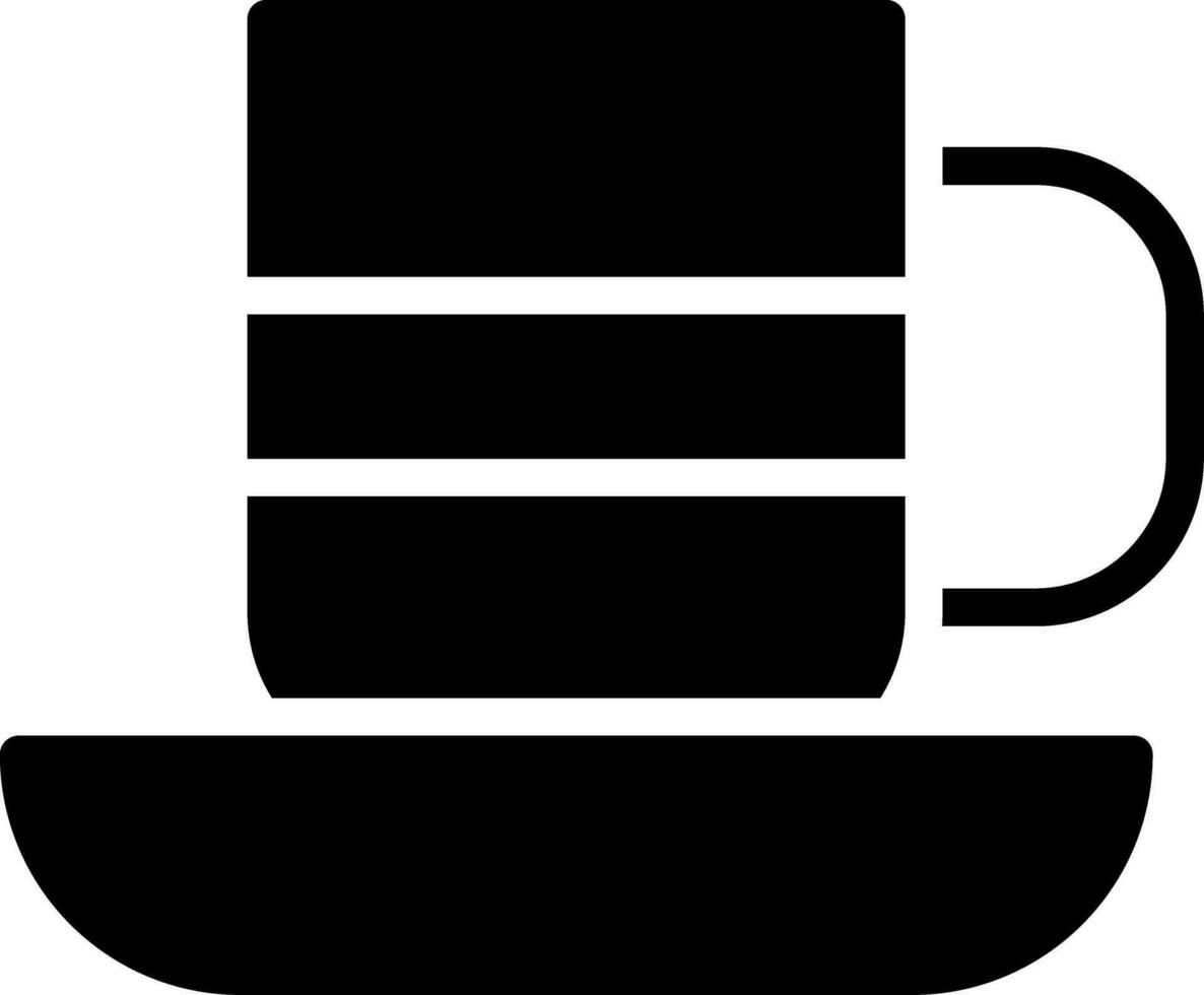 Teetasse kreatives Icon-Design vektor