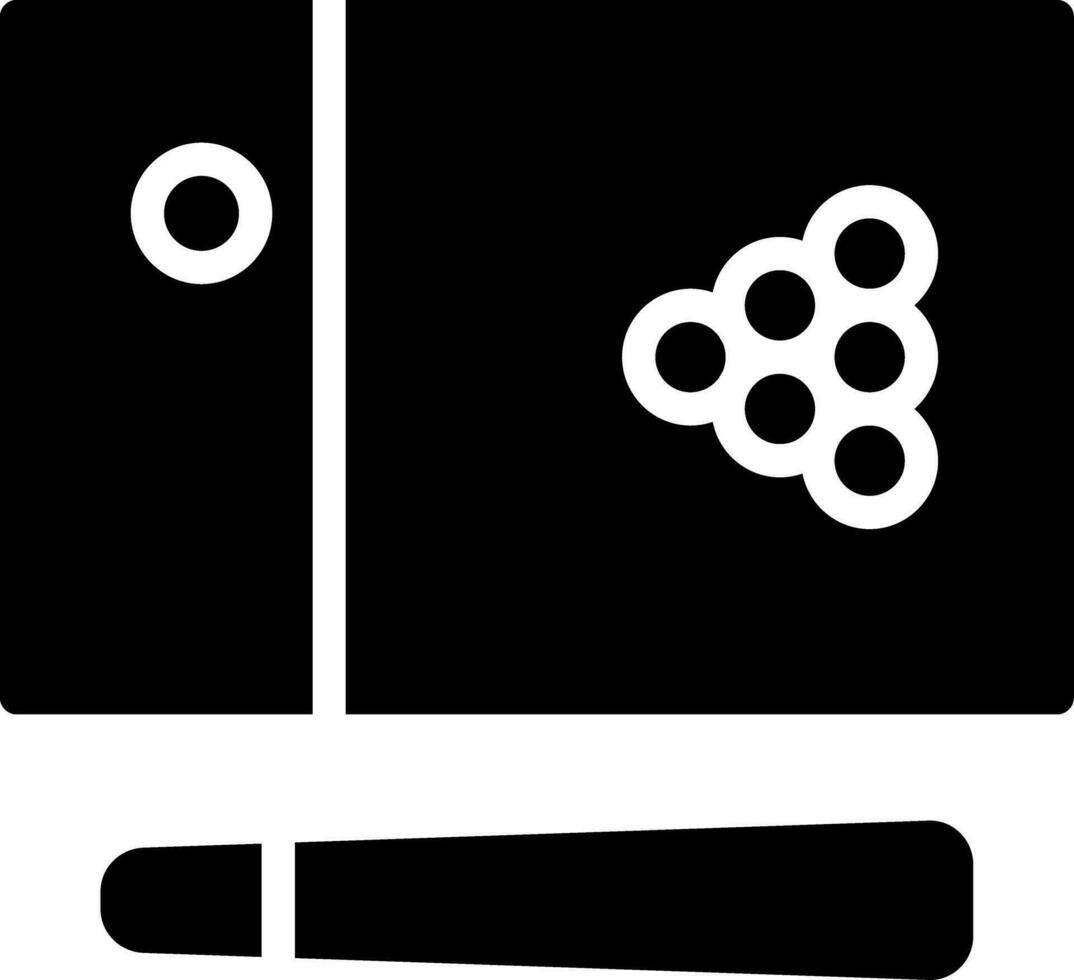 Snooker kreatives Icon-Design vektor