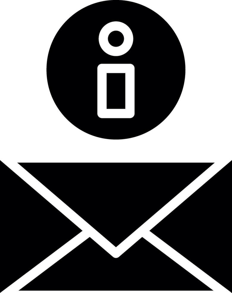 E-Mail kreatives Icon-Design vektor