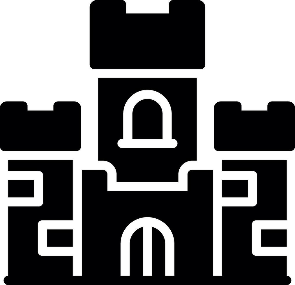 Schloss kreatives Icon-Design vektor