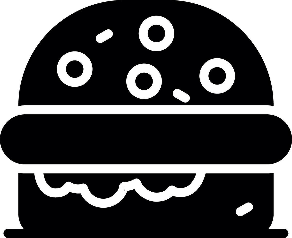 Burger kreatives Icon-Design vektor