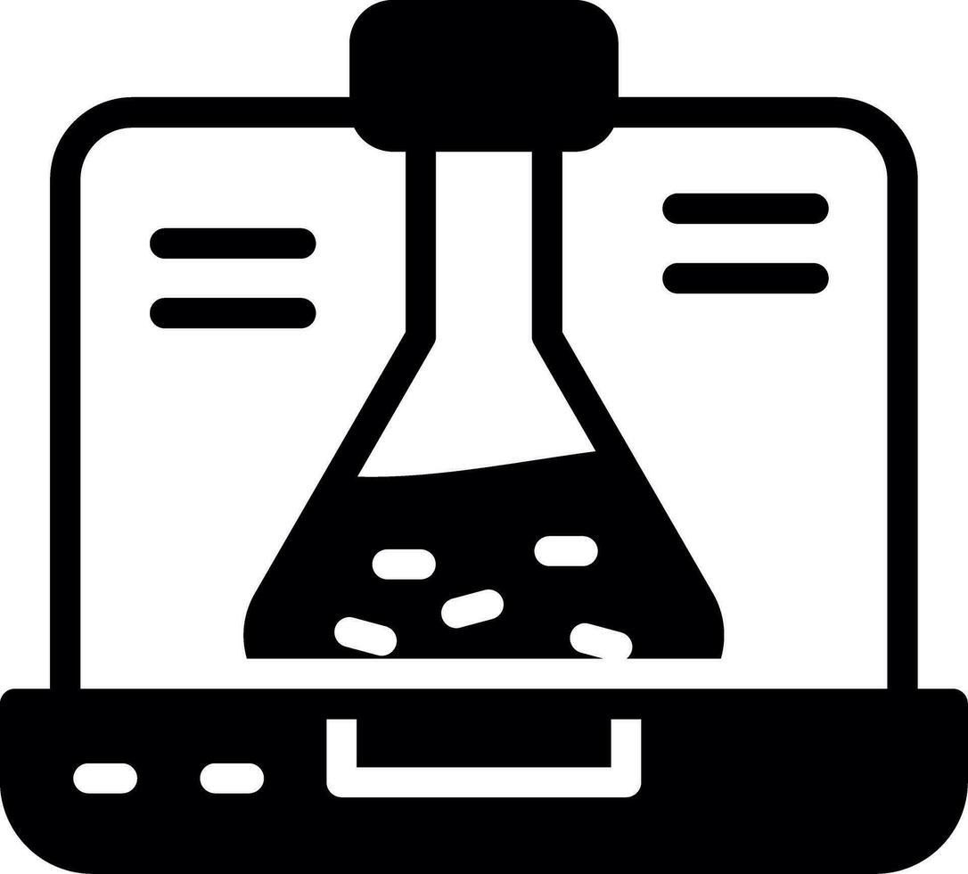 Chemie kreatives Icon-Design vektor