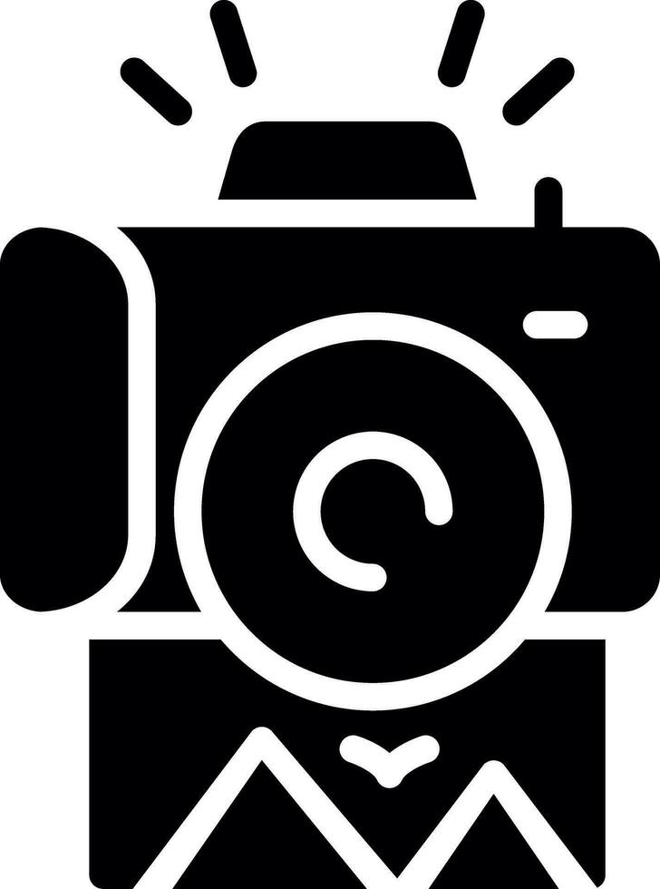 kreatives Icon-Design für Sofortfotos vektor