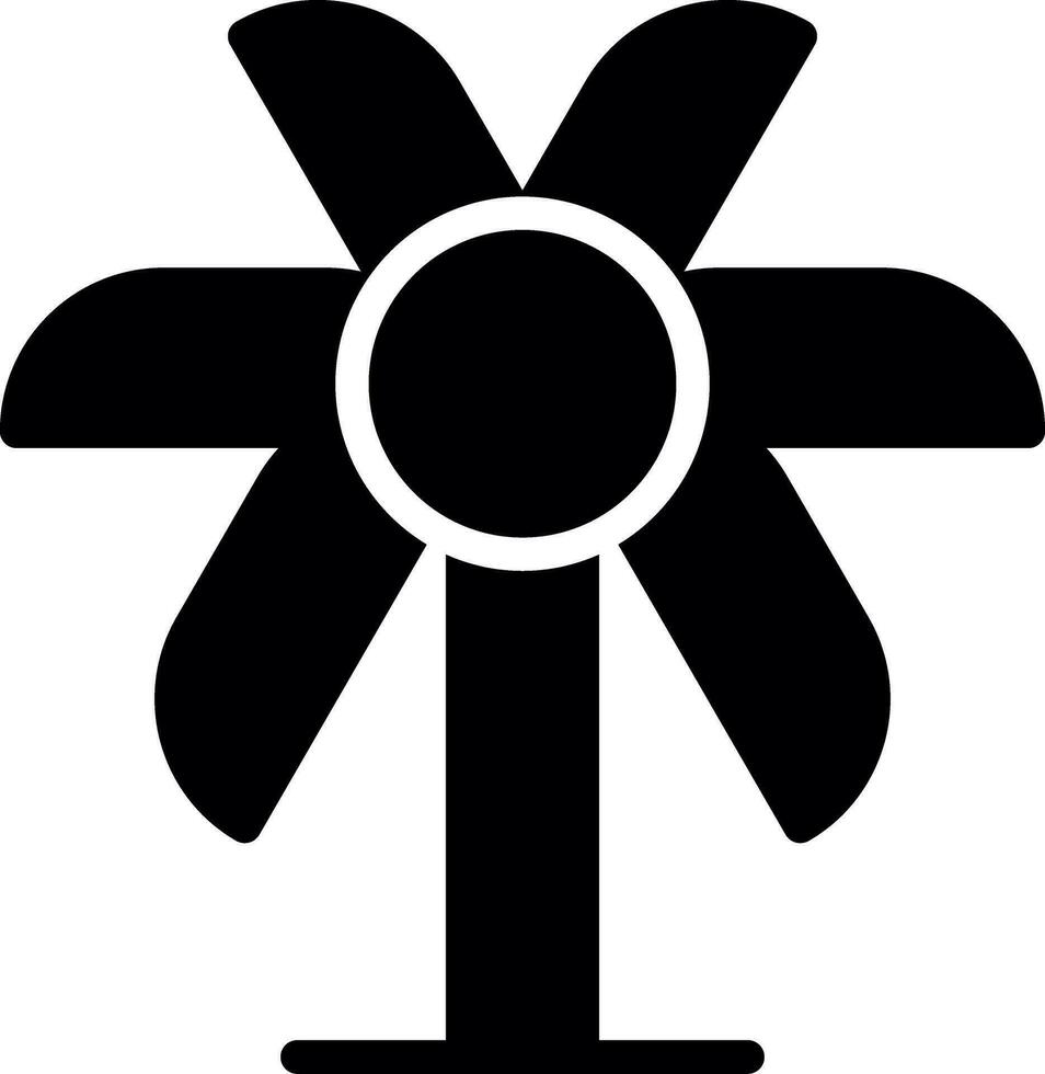 Palme Baum kreativ Symbol Design vektor