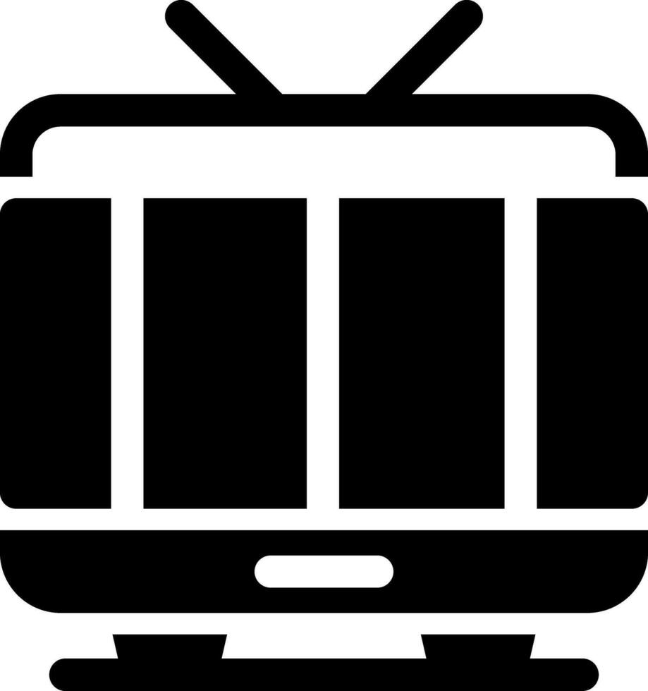 TV-kreatives Icon-Design vektor