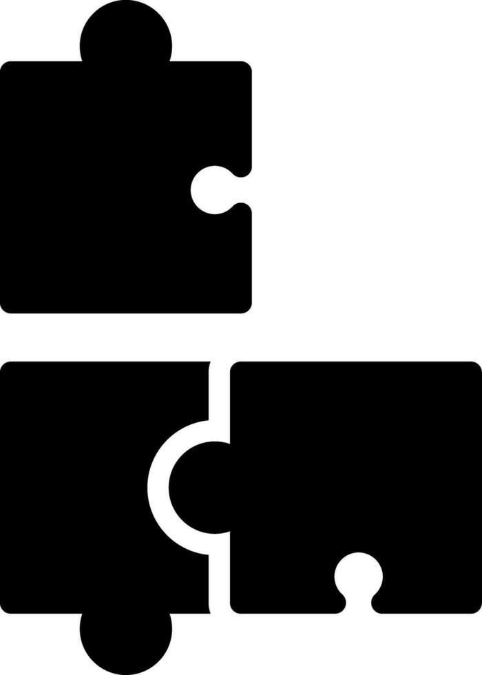 Puzzle kreatives Icon-Design vektor
