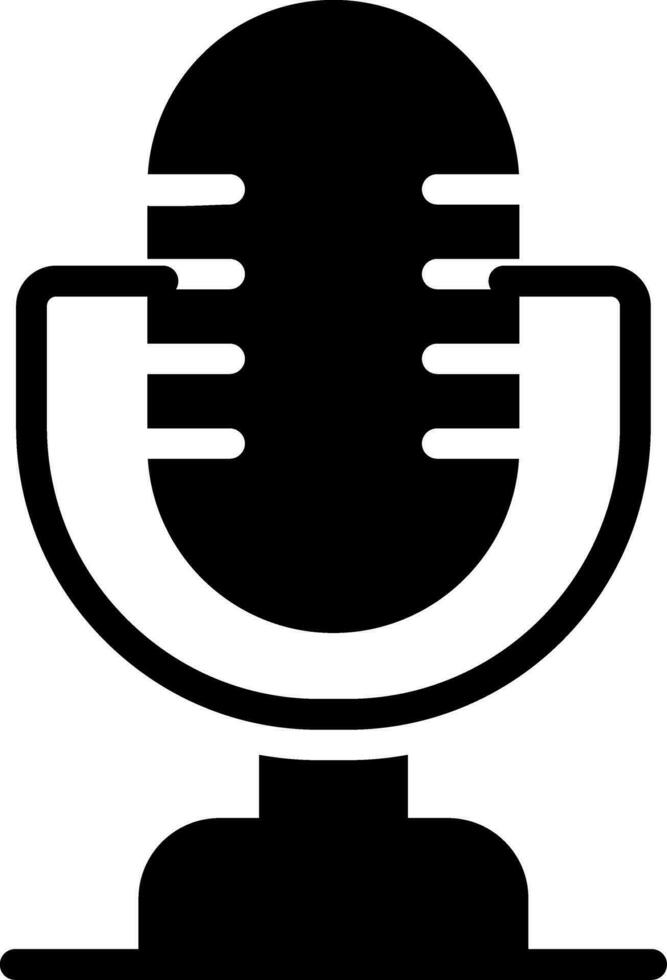 mikrofon kreativ ikon design vektor