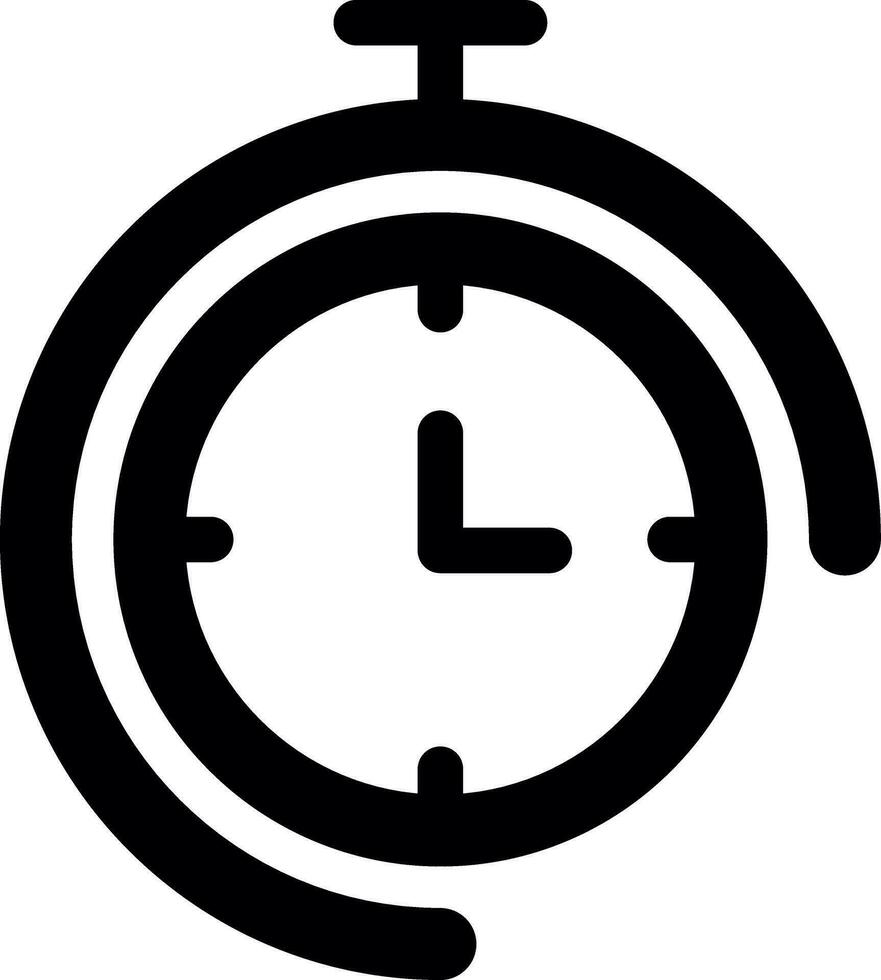 Deadline kreatives Icon-Design vektor