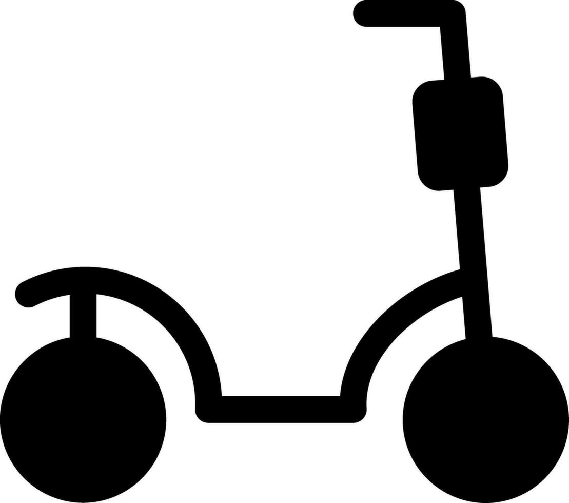 Scooter kreatives Icon-Design vektor