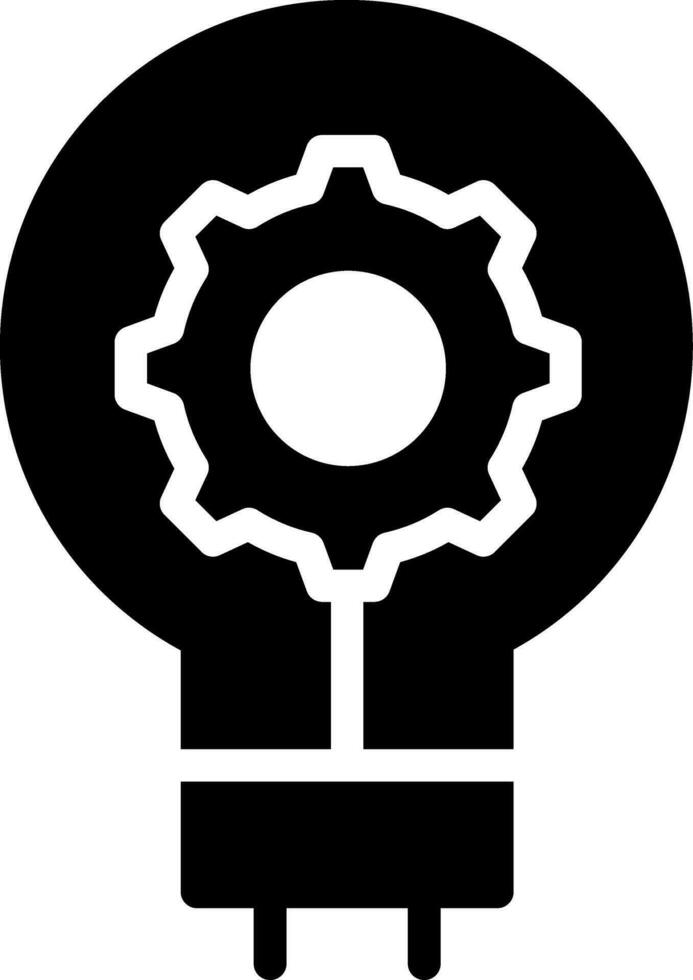 Idee Generation kreativ Symbol Design vektor