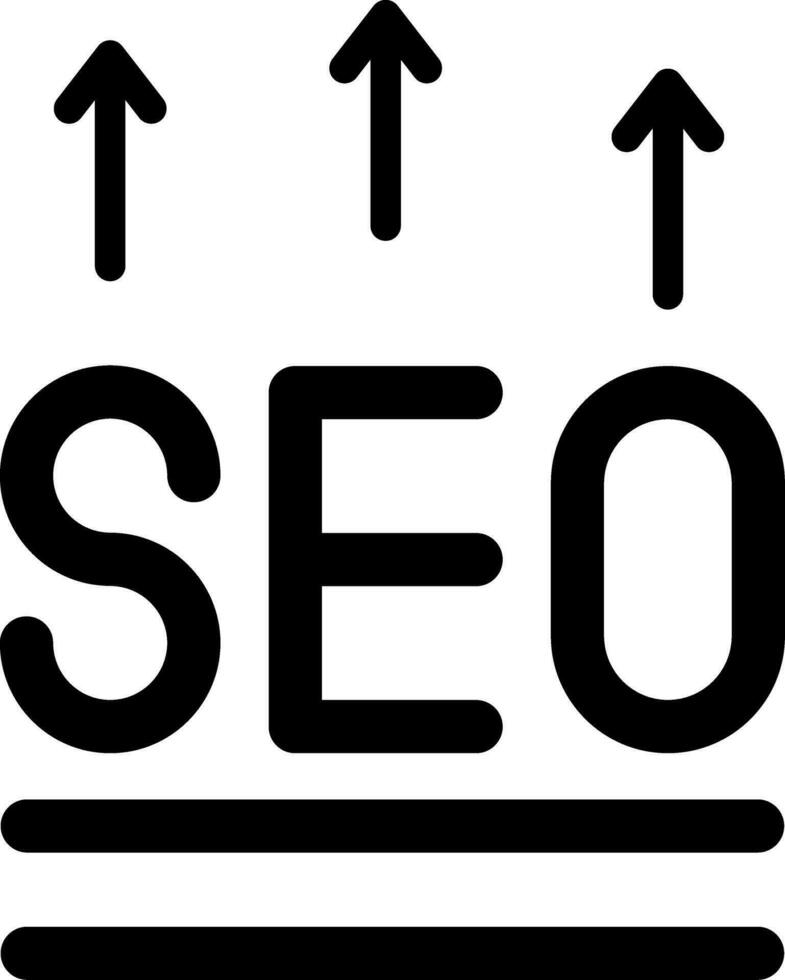 seo kreativ ikon design vektor