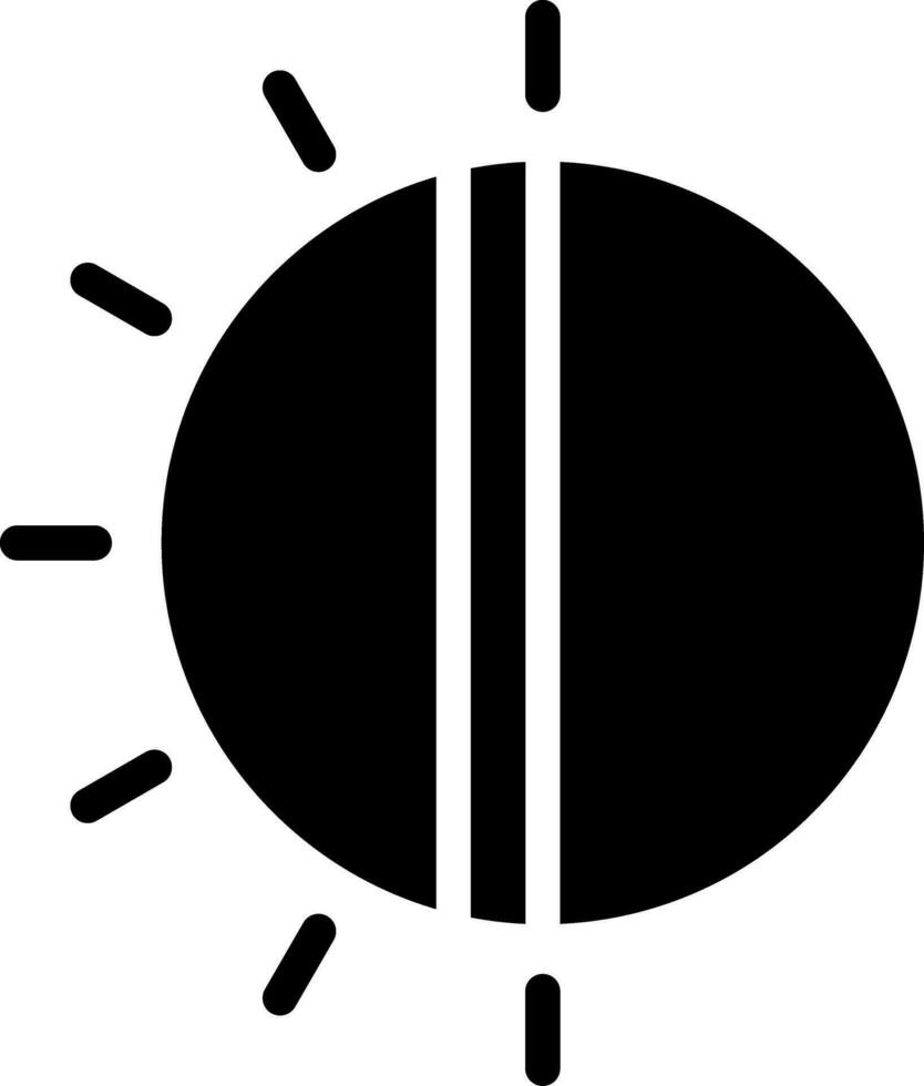 Eclipse kreatives Icon-Design vektor