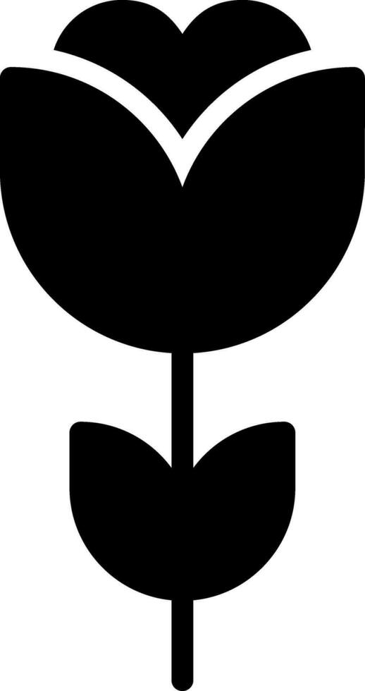 Blume Tulpe kreativ Symbol Design vektor