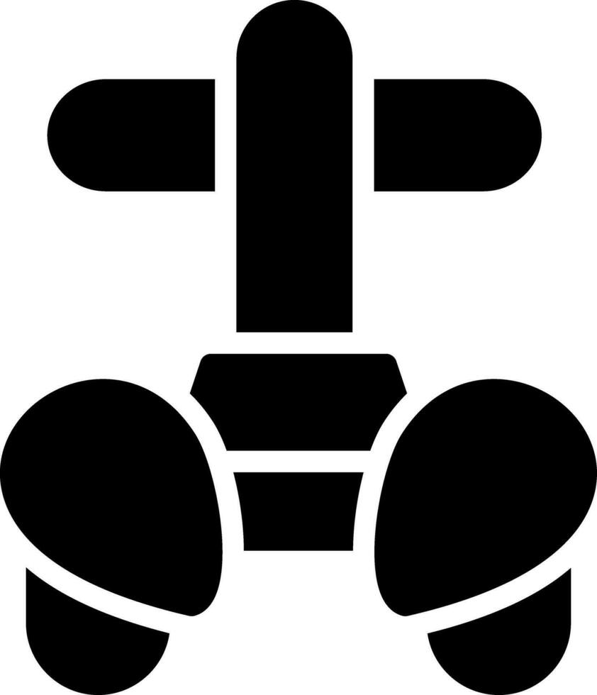 Polizei Segway kreativ Symbol Design vektor