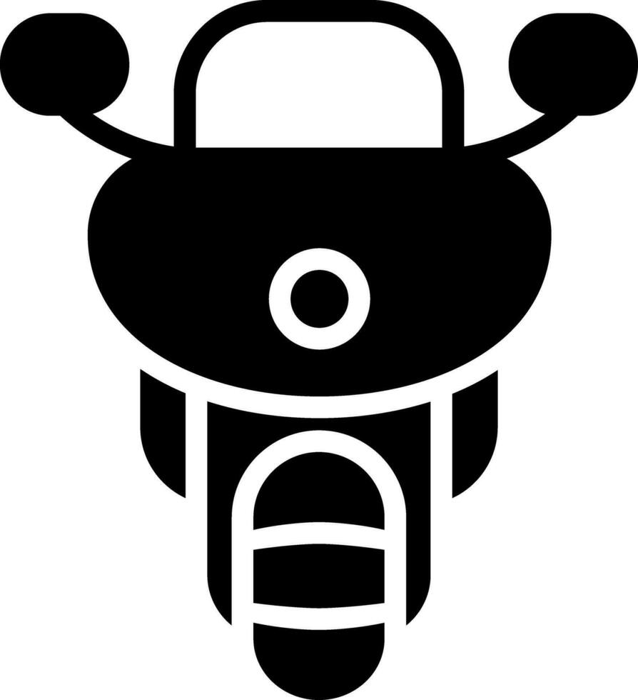 Motorrad kreativ Symbol Design vektor