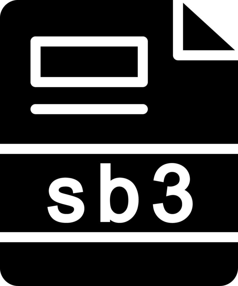 sb3 kreativ ikon design vektor