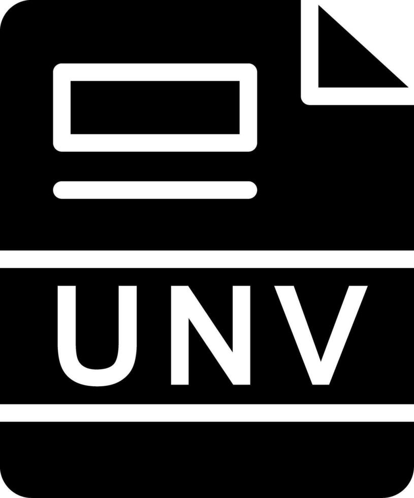 unv kreativ Symbol Design vektor