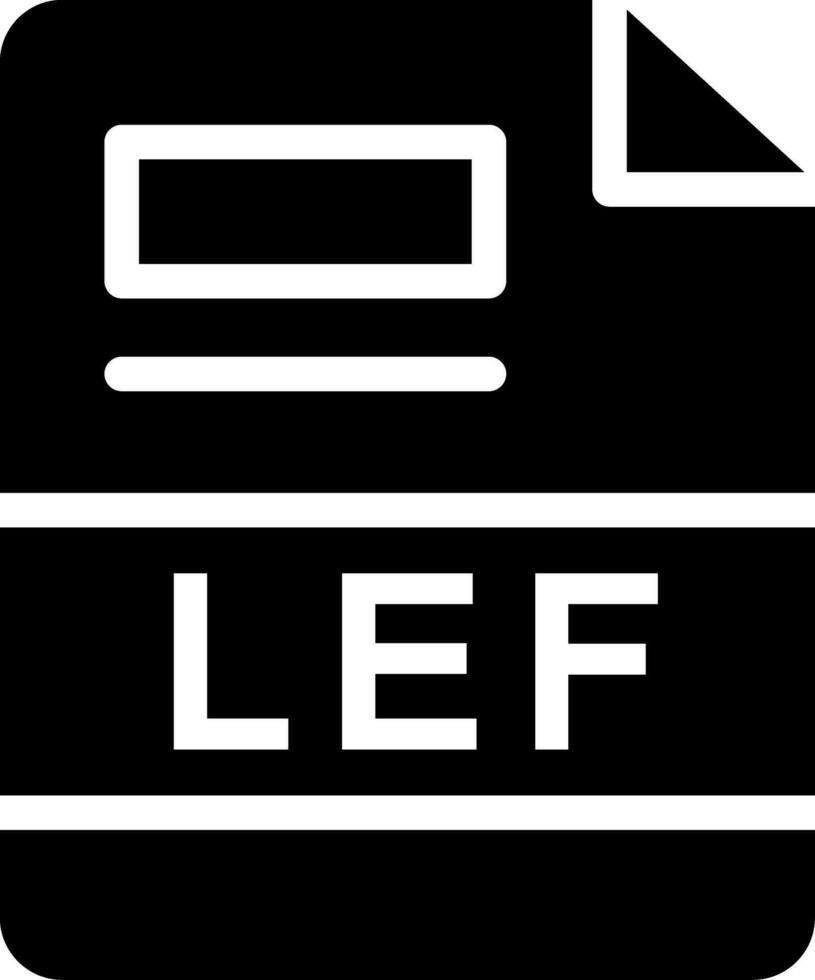 lef kreativ Symbol Design vektor