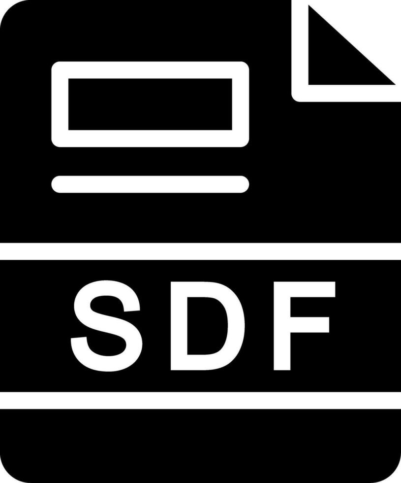 sdf kreativ Symbol Design vektor