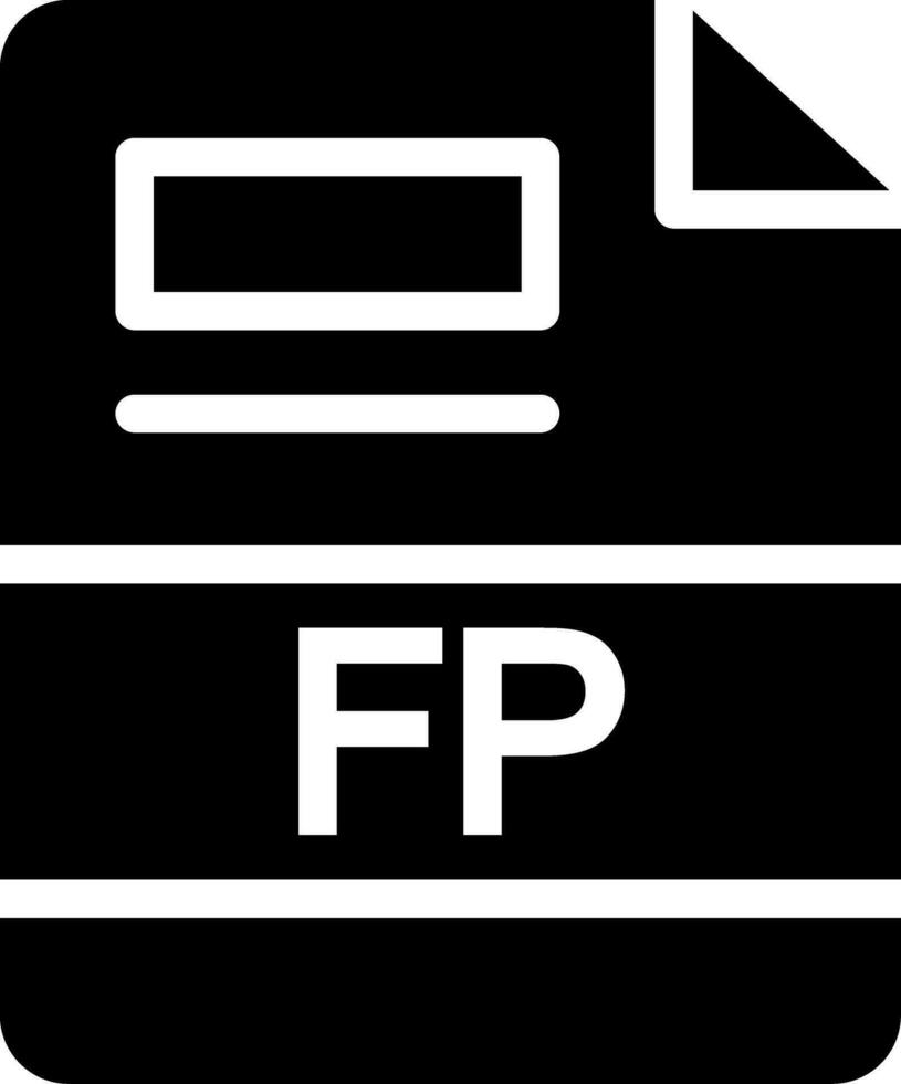 fp kreativ Symbol Design vektor