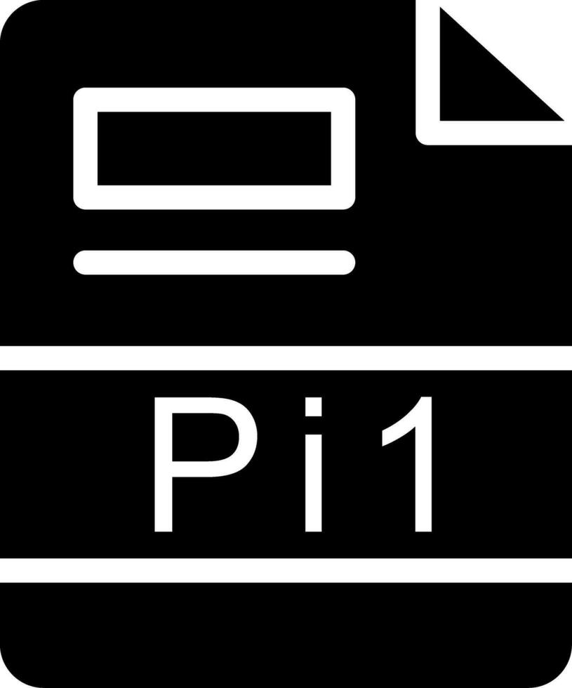 pi1 kreativ Symbol Design vektor