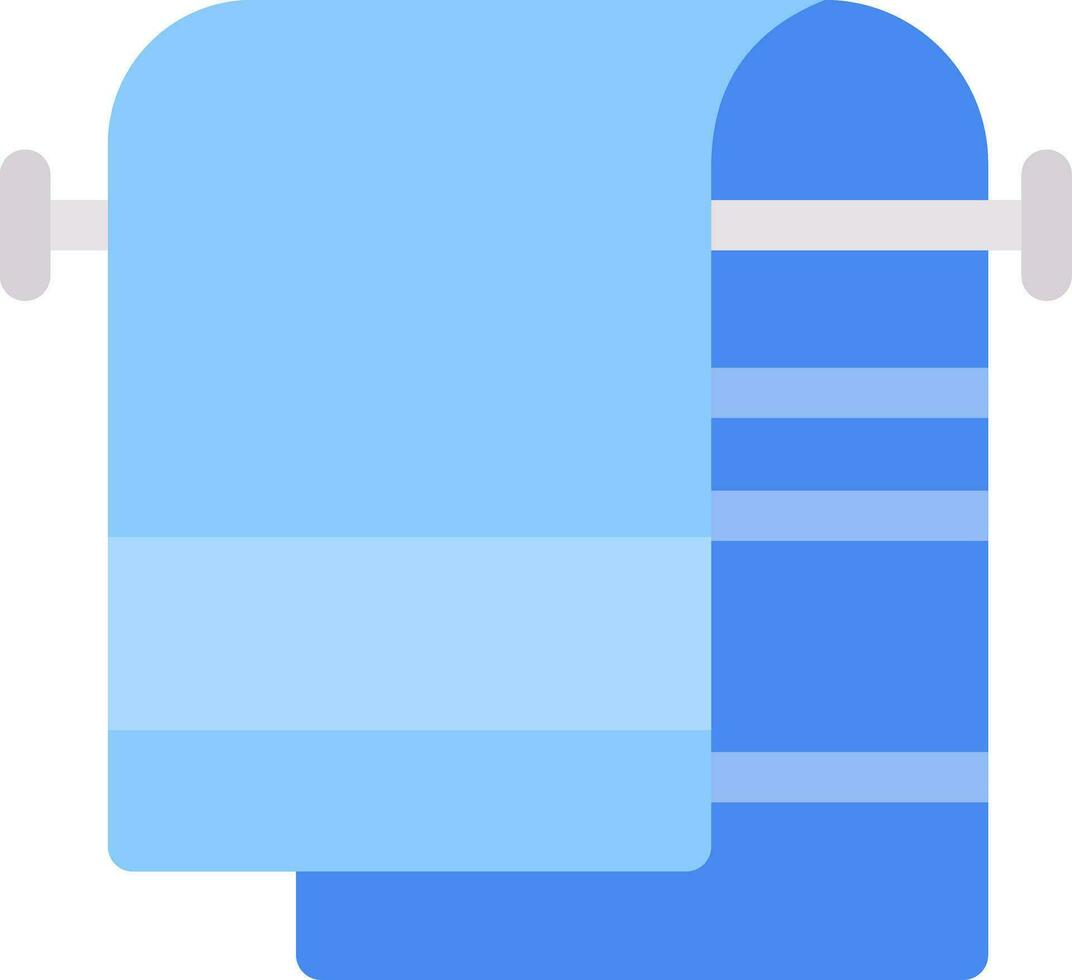 Handtuch kreatives Icon-Design vektor