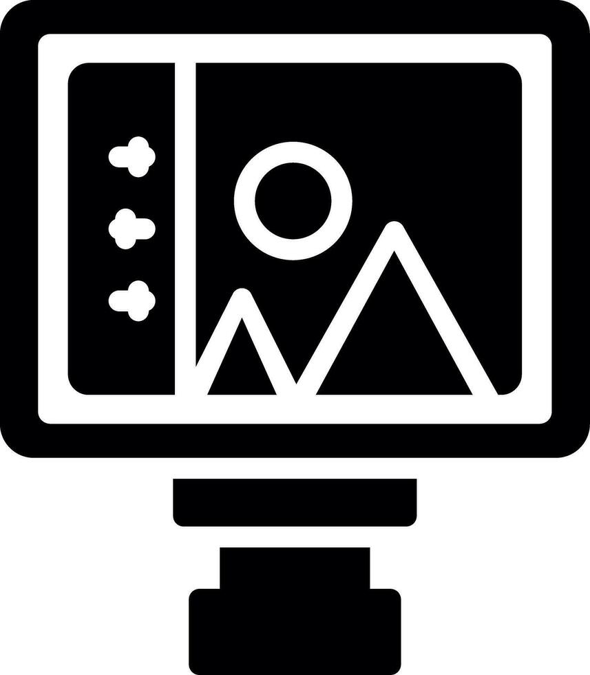 LCD-kreatives Icon-Design vektor