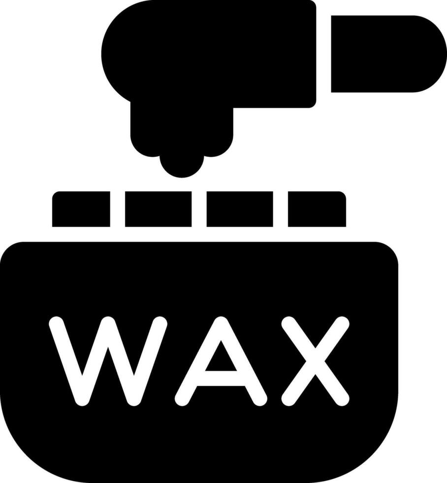 vax kreativ ikon design vektor