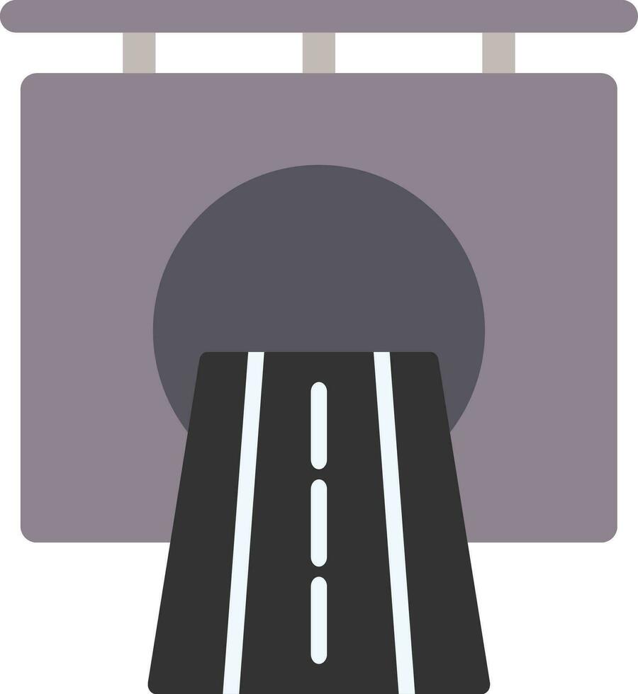 Tunnel kreatives Icon-Design vektor