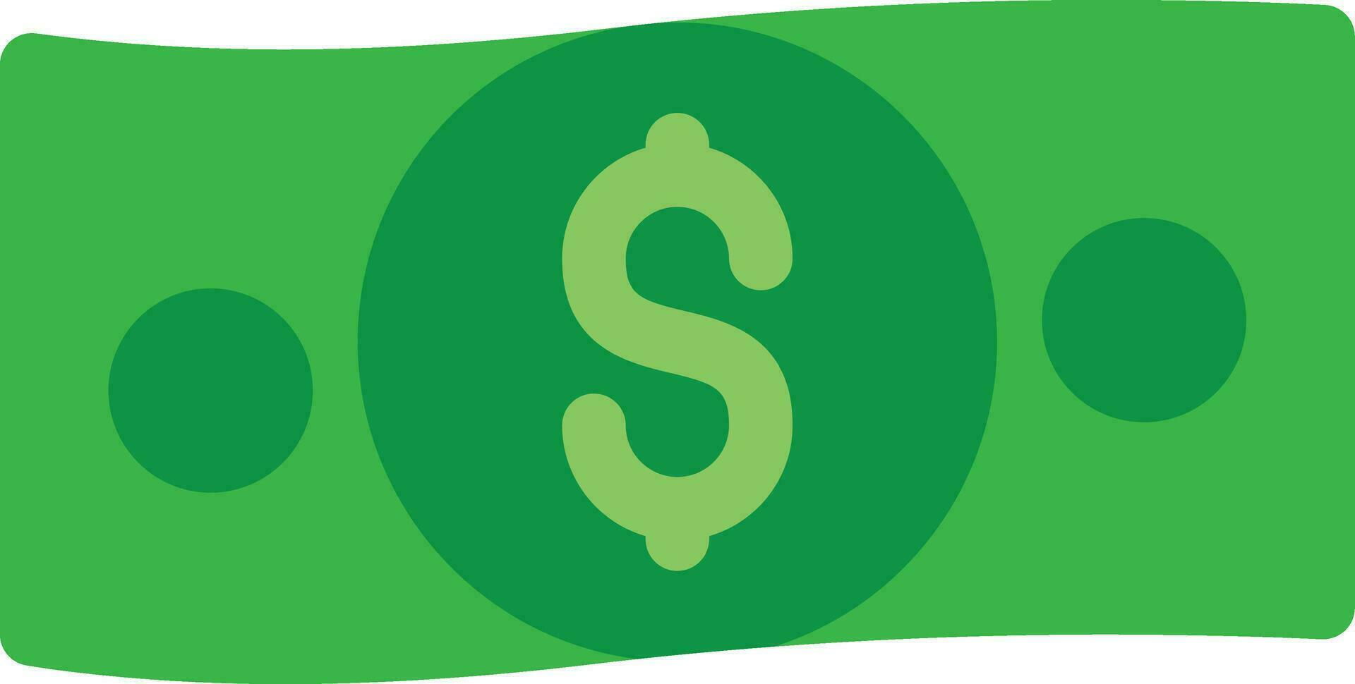 Geld kreatives Icon-Design vektor