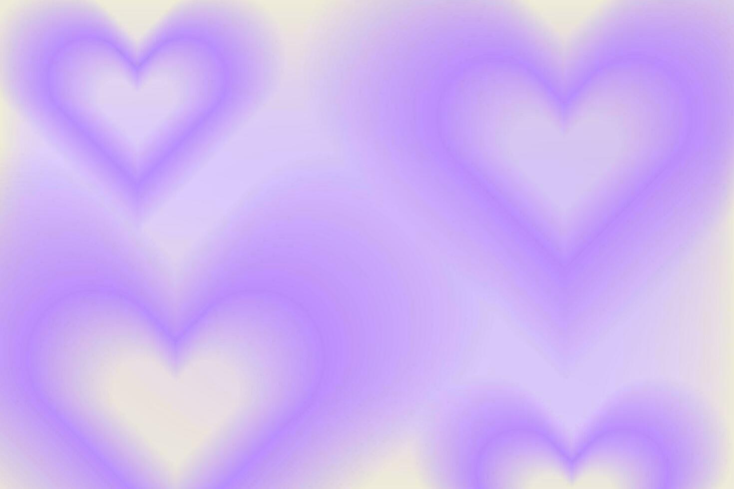 y2k trendig estetisk abstrakt lutning rosa violett bakgrund med genomskinlig aura hjärtan och former suddig mönster. social media affisch berättelser markera mallar för digital marknadsföring för berättelser vektor