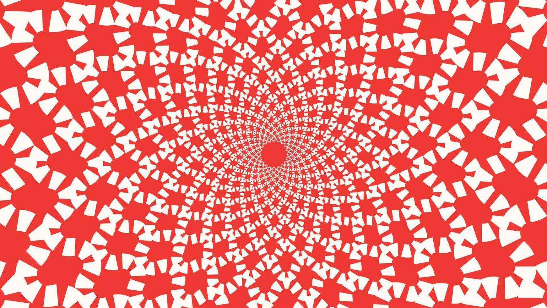 abstrakt spiral runda virvel stil röd och vit bakgrund. detta enkel spinning stil bakgrund kan vara Begagnade som valentine kärlek bakgrund. vektor