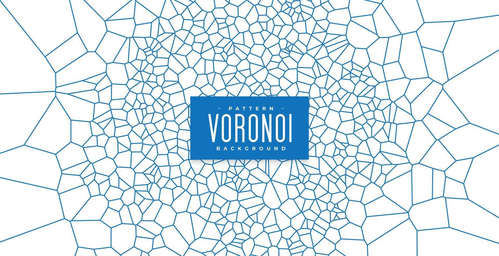 voronoi konst abstrakt mönster bakgrund vektor