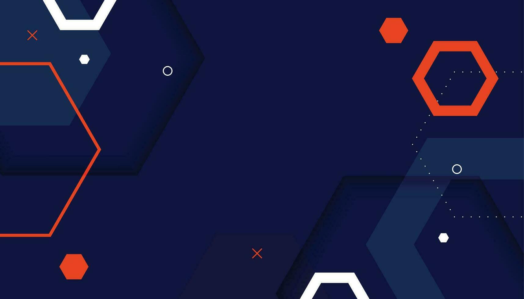 abstact Hexagon Hintergrund im Memphis Stil vektor
