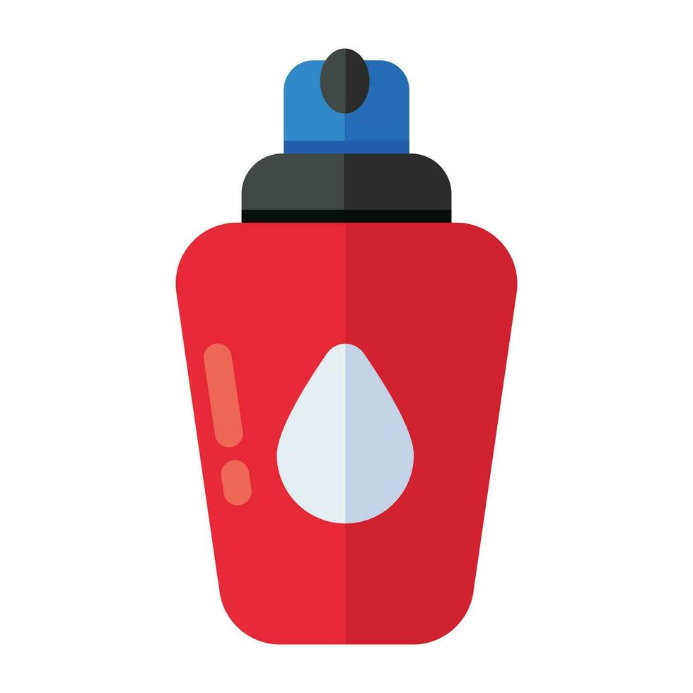 en unik design ikon av kropp spray vektor
