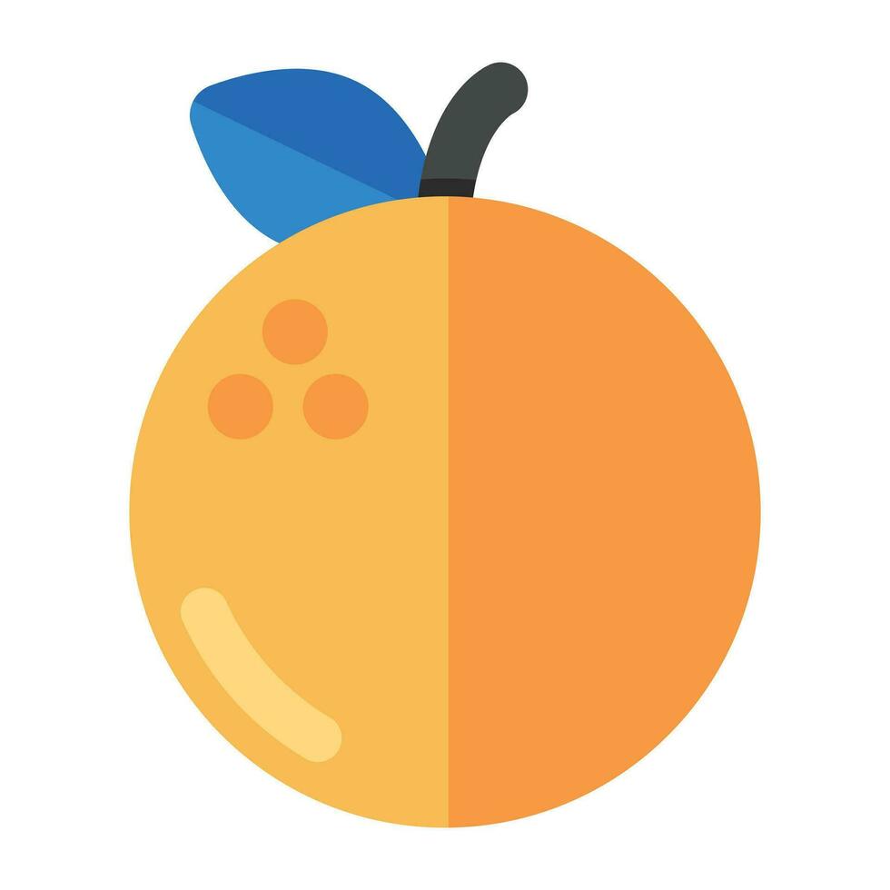 modern design ikon av orange vektor
