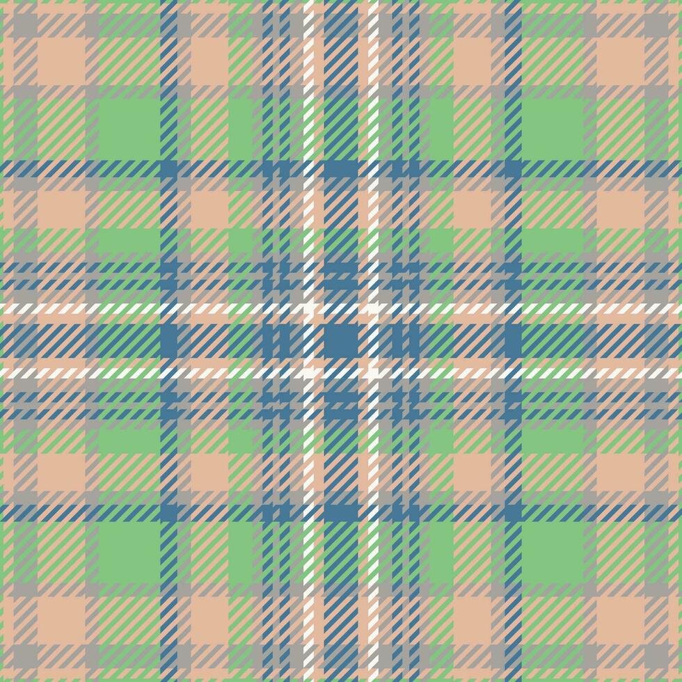 pläd kolla upp mönster. sömlös tyg textur. tartan textil- skriva ut. vektor