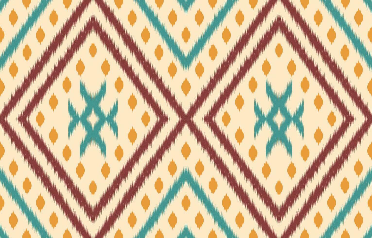 ethnisch abstrakt Ikat Kunst. aztekisch Ornament drucken. geometrisch ethnisch Muster nahtlos Farbe orientalisch. Design zum Hintergrund ,Vorhang, Teppich, Hintergrund, Kleidung, Verpackung, Batik, Vektor Illustration.