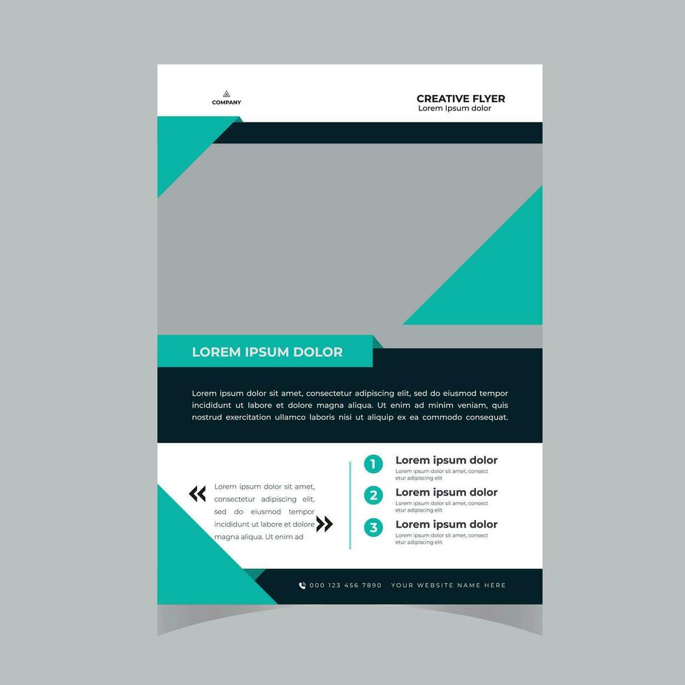 jährlich Bericht Broschüre Flyer Design Vorlage Vektor, Flugblatt Startseite Präsentation, Buch Startseite vektor