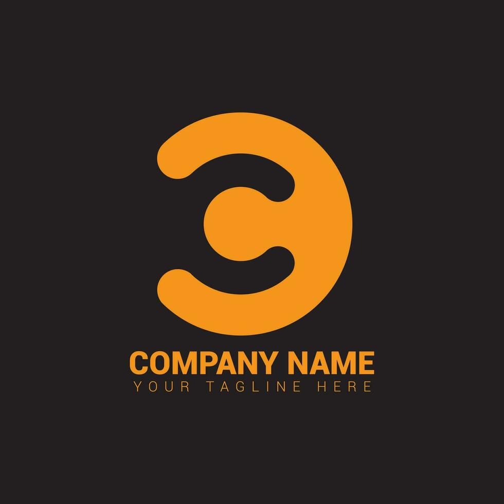 kreativ brev c logotyp. design för företag av lyx, elegant, enkel. vektor