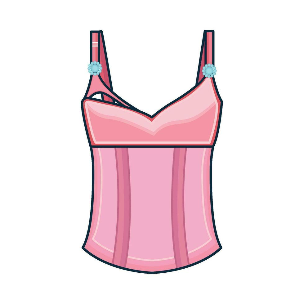 illustration av damer underkläder vektor