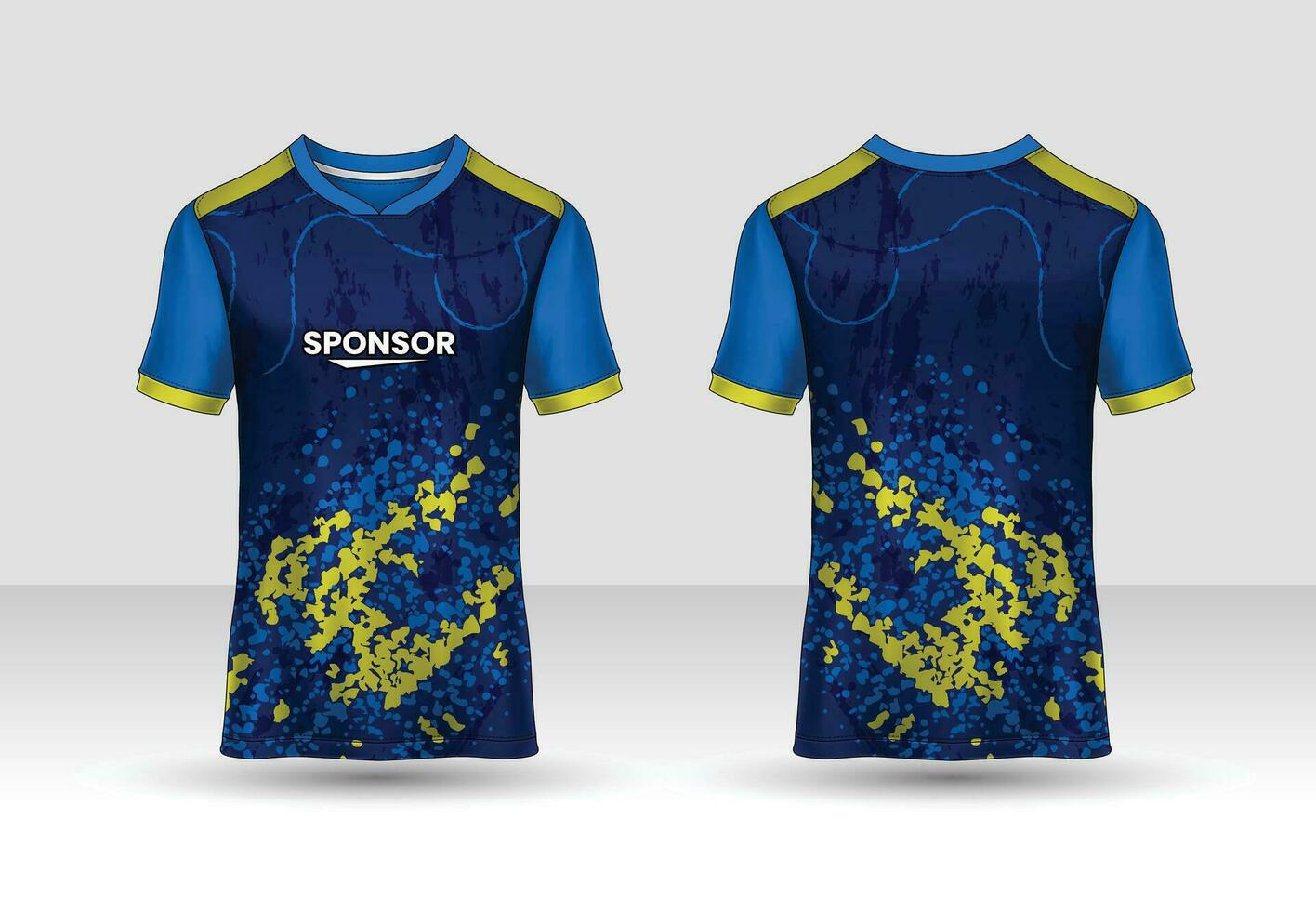 fotboll sport , esport gaming t skjorta jersey mall. falsk upp enhetlig . vektor illustration design