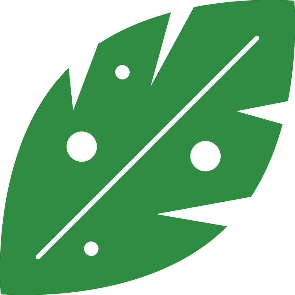 Montsera Blatt Logo Symbol Vektor Element