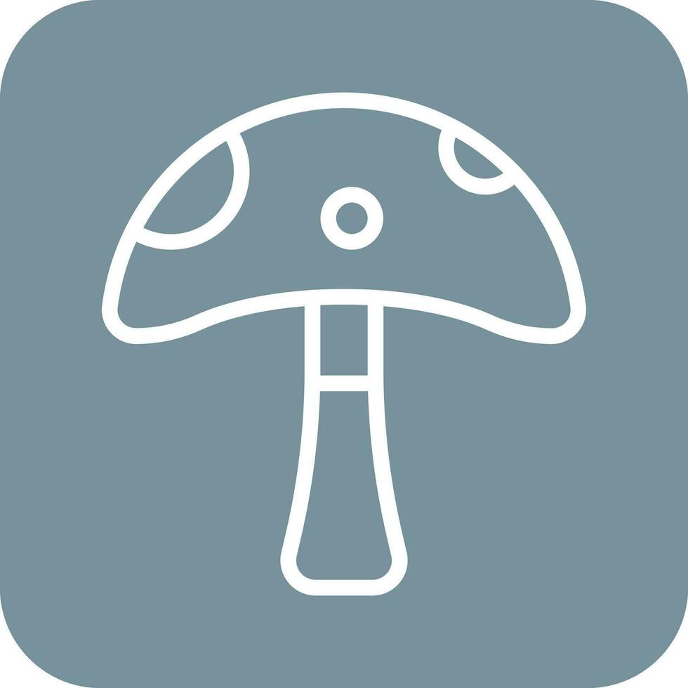 vår svamp vektor ikon
