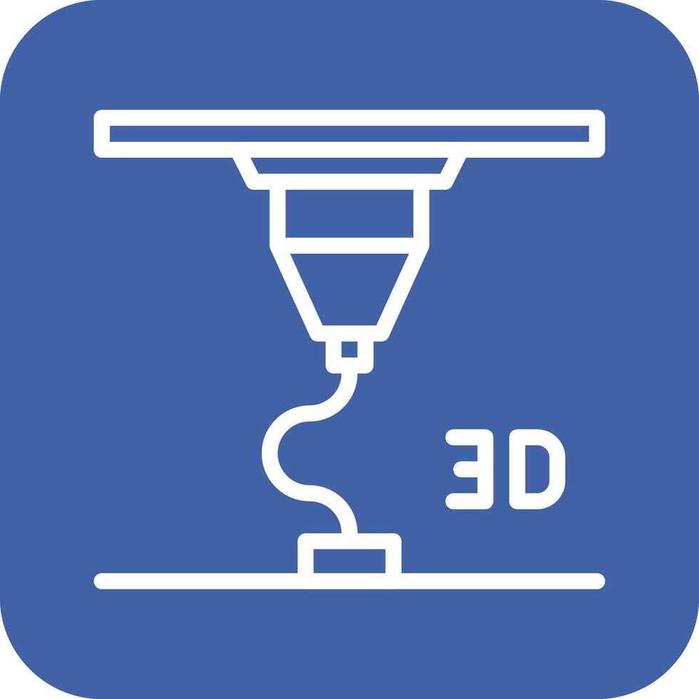 Ingenieurwesen Drucker Vektor Symbol