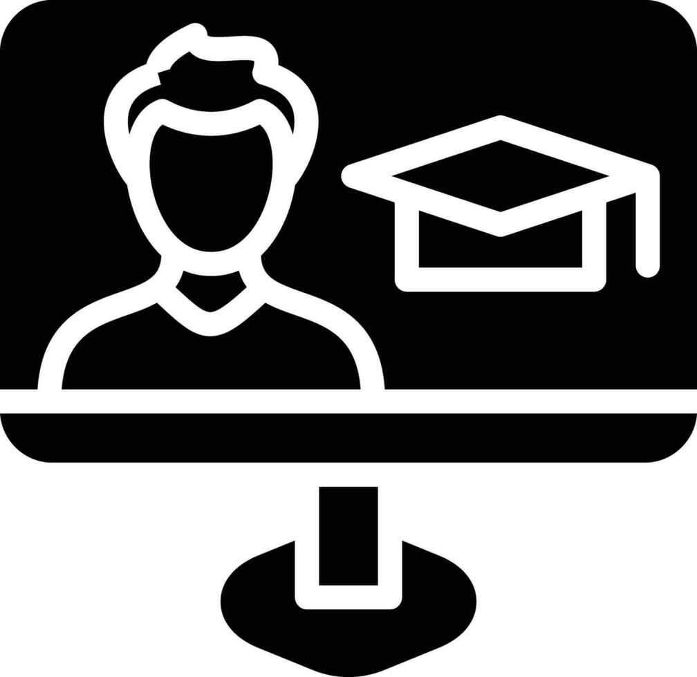 E-Learning-Vektorsymbol vektor