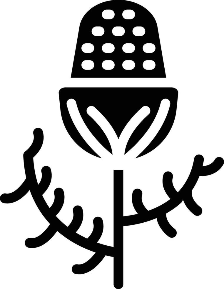 Ananaskraut Vektor Symbol