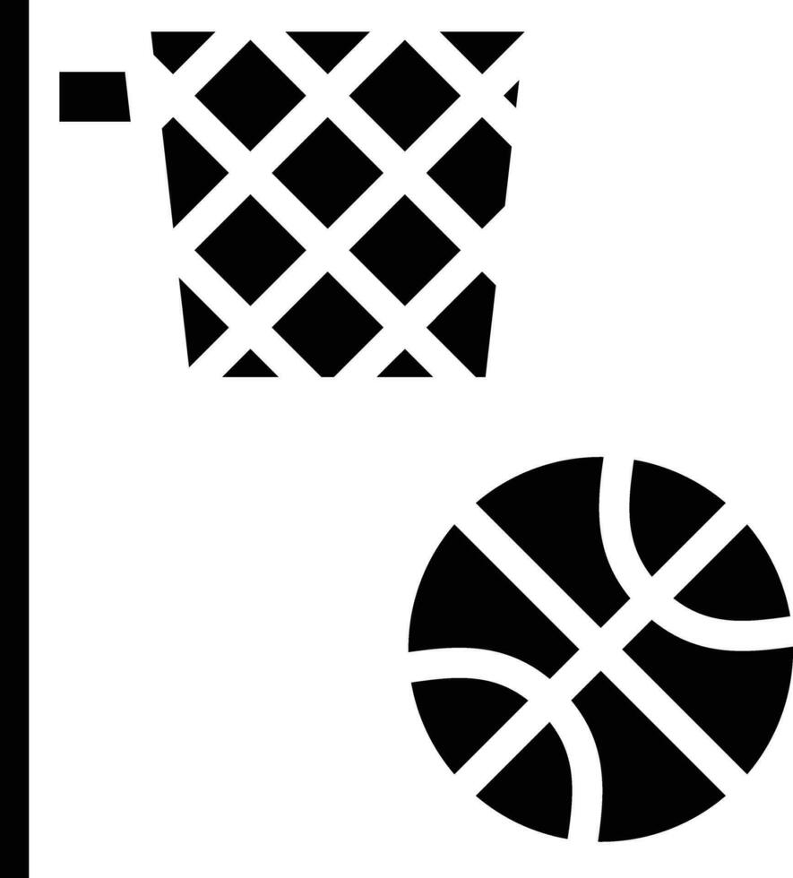 Basketball-Vektor-Symbol vektor